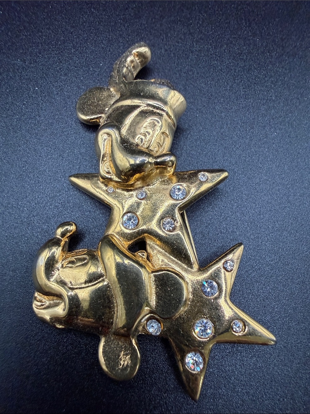 Vintage Wendy Gell @ Disney Co Mickey Mouse Brooch